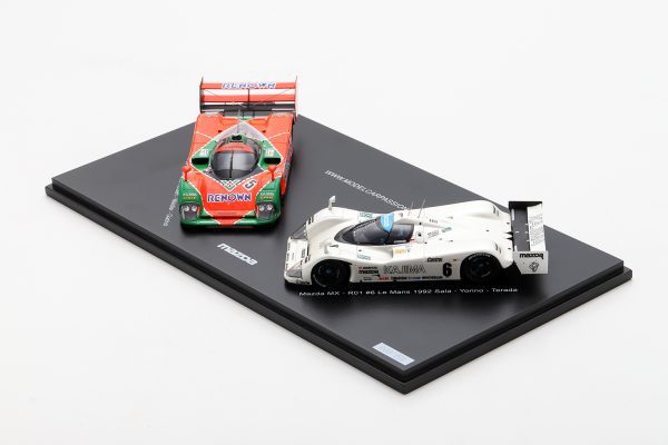 Mazda MX-R01 #5 & #6 24 Le Mans 1992 Set MCPset01 - Model Car Passion