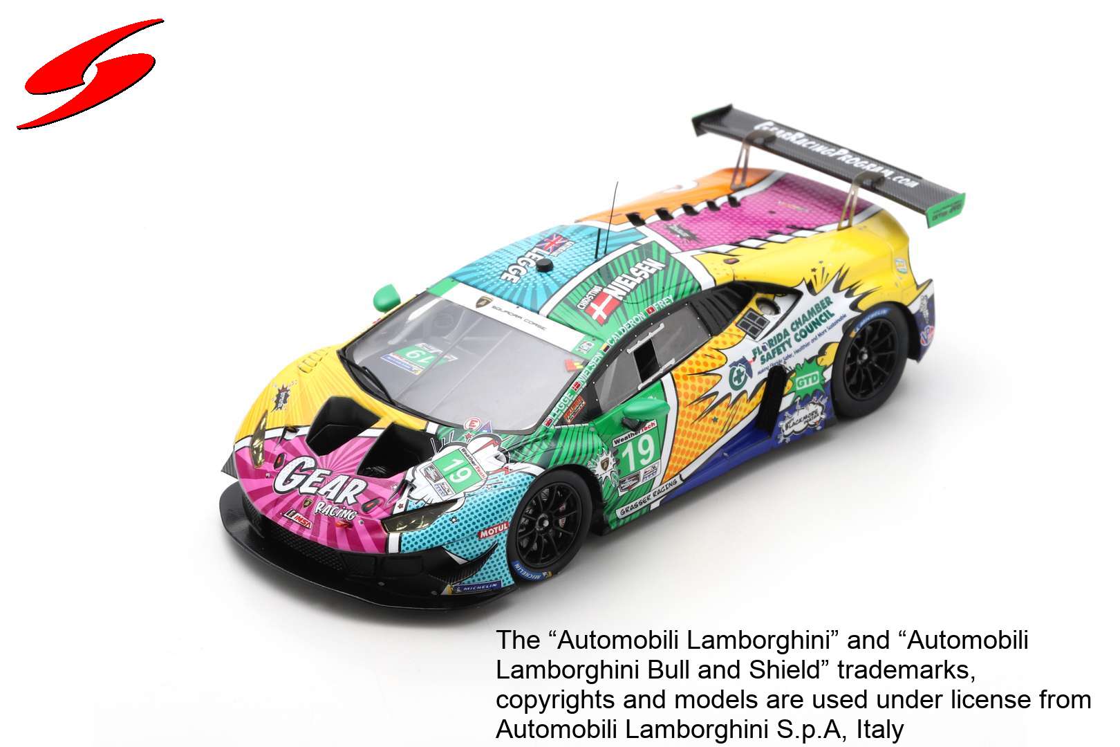 Lamborghini Huracán GT3 EVO 19 GEAR Racing powered by GRT Grasser 24H